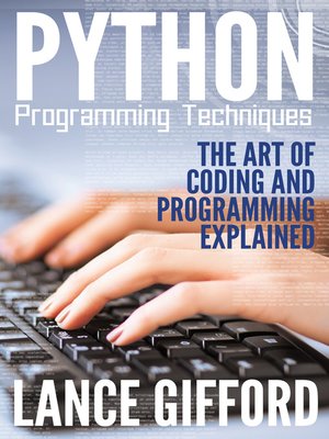 cover image of Python Programming Techniques